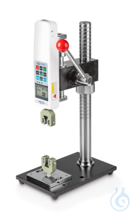 Force test stand, with AE-clamp and FH 500 Provides quick and consistent...